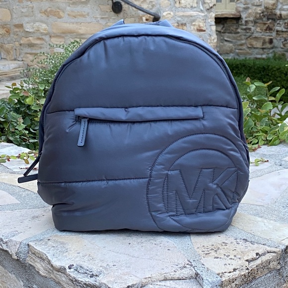 Michael Kors Rae MD Graphic backpack heather grey main image 8